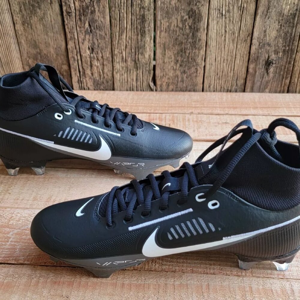Nike Vapor Edge Pro 360 2 Football Cleats Men's Black Iron DA5456-010 - Picture 3 of 8